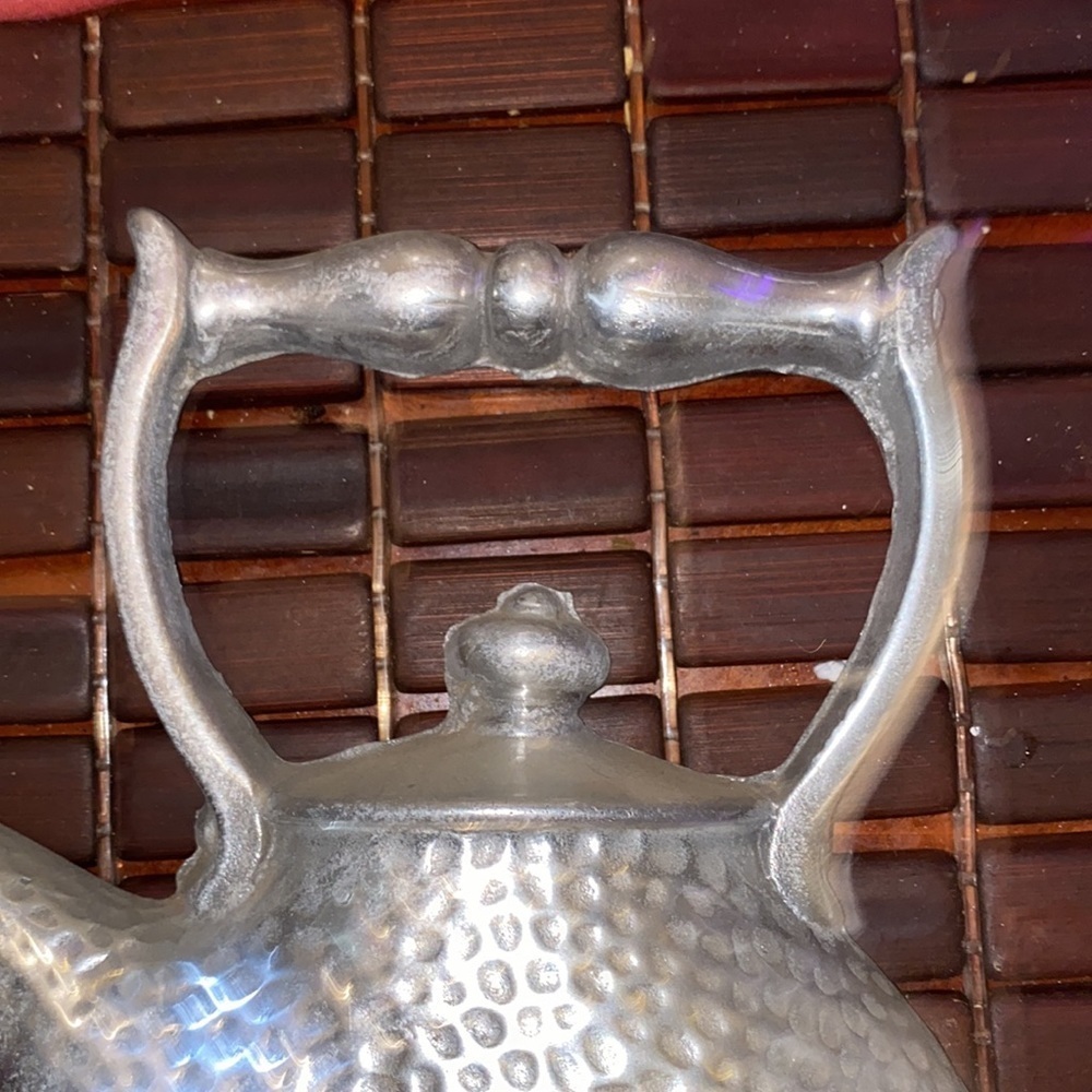 Vintage Homco Teapot 1972 wall decor kitchen decor for wall vintage art - Picture 3 of 4
